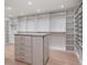 Large walk-in closet with shelving and drawers at 3638 San Remo Ter, Sarasota, FL 34239