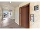 Building hallway with elevator access at 3751 Lake Bayshore Dr # H304, Bradenton, FL 34205