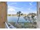 View from balcony overlooking lake and community at 3751 Lake Bayshore Dr # H304, Bradenton, FL 34205