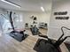 Well-equipped exercise room with various fitness machines at 4210 Ironwood Cir # 308J, Bradenton, FL 34209