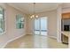 Bright breakfast nook with sliding glass door access to the outdoors at 5023 Tobermory Way, Bradenton, FL 34211