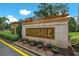 Rosemont community entrance with landscaped grounds at 5023 Tobermory Way, Bradenton, FL 34211