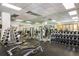 Well-equipped gym with weight machines and free weights at 5023 Tobermory Way, Bradenton, FL 34211