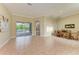 Dining area with pool view, access to patio and kitchen at 5318 88Th E St, Bradenton, FL 34211