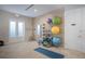 Fitness room with yoga balls, mats, and resistance bands at 5318 88Th E St, Bradenton, FL 34211