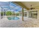 Relaxing screened pool and patio with open lanai at 5318 88Th E St, Bradenton, FL 34211
