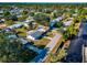 Aerial view of neighborhood with houses and streets at 5806 15Th W St, Bradenton, FL 34207