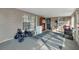 Enclosed patio with ample storage space and room for relaxation at 5806 15Th W St, Bradenton, FL 34207