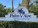 Palm Aire Country Club entrance sign at 7030 W Country Club N Dr # 128, Sarasota, FL 34243