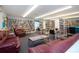 Library with ample seating and bookshelves at 804 Buttonwood Dr, Bradenton, FL 34208