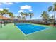 Enjoy a game on this well-maintained pickleball court at 8725 Sundance Loop, Sarasota, FL 34238