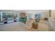 Spacious living area with pool view and comfortable seating at 1411 Quail Dr, Sarasota, FL 34231