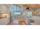 Bright, spacious kitchen with modern appliances and water views at 1560 Harbor Sound Dr, Longboat Key, FL 34228