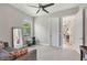 Spacious bedroom with ample natural light and built-in shelving at 16003 Kendleshire Ter, Lakewood Ranch, FL 34202