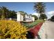 Gated community entrance with landscaping at 16003 Kendleshire Ter, Lakewood Ranch, FL 34202