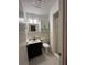 Bathroom with a toilet, sink, and shower at 1832 Sunny Dr # D32, Bradenton, FL 34207
