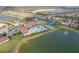 Community pool, tennis courts, playground, and lake at 20296 Bandera Pl, Venice, FL 34293