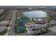 Community pool, tennis courts, playground, and lake at 20296 Bandera Pl, Venice, FL 34293