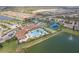 Community pool, tennis courts, and playground at 20296 Bandera Pl, Venice, FL 34293