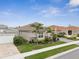 Beautiful home exterior with landscaping and driveway at 20296 Bandera Pl, Venice, FL 34293