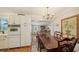 Classic kitchen with white cabinets, tile backsplash, and modern appliances at 2264 Floyd St, Sarasota, FL 34239