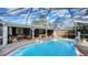 Relaxing pool and patio area, perfect for entertaining at 2264 Floyd St, Sarasota, FL 34239