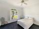 Cozy bedroom with a double bed and a view at 25072 Palisade Rd, Punta Gorda, FL 33983