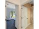 Hallway showing access to bedroom and bathroom at 25072 Palisade Rd, Punta Gorda, FL 33983