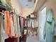 Large walk-in closet with ample hanging and shelving space at 25072 Palisade Rd, Punta Gorda, FL 33983