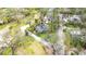 House nestled in a lush, tropical landscape, seen from above at 320 29Th Nw St, Bradenton, FL 34205