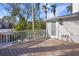 Private deck with backyard and treetop views at 320 29Th Nw St, Bradenton, FL 34205