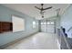 Attached garage with overhead door and extra storage at 4531 13Th E St, Ellenton, FL 34222