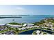 Aerial view of building near waterfront at 4726 Independence Dr # 4726, Bradenton, FL 34210