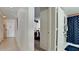 Hallway with access to bedroom and bathroom at 4726 Independence Dr # 4726, Bradenton, FL 34210