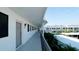 Clean condo hallway with access to unit at 4726 Independence Dr # 4726, Bradenton, FL 34210