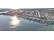 Panoramic view of waterfront homes and neighborhood at 635 Key Royale Dr, Holmes Beach, FL 34217