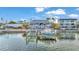 Waterfront property with a private dock and boat lift at 635 Key Royale Dr, Holmes Beach, FL 34217