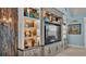 Built-in entertainment center with ample storage at 635 Key Royale Dr, Holmes Beach, FL 34217