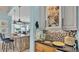 Convenient wet bar with granite countertop and sink at 635 Key Royale Dr, Holmes Beach, FL 34217