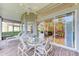 Spacious screened porch, sliding doors, and access to backyard at 6710 Pebble Beach Way, Lakewood Ranch, FL 34202