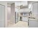 View of kitchen with stainless steel appliances and granite countertops at 7146 Lakeside Dr, Sarasota, FL 34243