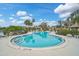 Community pool with surrounding lounge area at 7146 Lakeside Dr, Sarasota, FL 34243