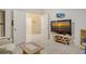 Recreation room with TV and comfortable seating at 7363 Silver Fern Blvd # 80, Sarasota, FL 34241