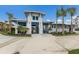 Community pool entrance with palm trees at 7420 Newham Ln, Sarasota, FL 34240
