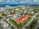 Aerial view of complex near the beach at 800 S Blvd Of Presidents # 12, Sarasota, FL 34236