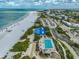 Beachfront property with parking, beach access, and public pool at 800 S Blvd Of Presidents # 12, Sarasota, FL 34236
