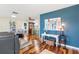 Spacious living room with hardwood floors, comfortable seating, and tasteful decor at 829 Harbor S Dr, Venice, FL 34285