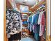 Spacious walk-in closet with ample shelving and hanging space at 829 Harbor S Dr, Venice, FL 34285