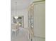Dining area featuring a china cabinet and a wood dining table at 8469 Cypress Lake Cir, Sarasota, FL 34243