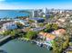 Waterfront community near bridge with city skyline view at 866 Hudson Ave # 866, Sarasota, FL 34236
